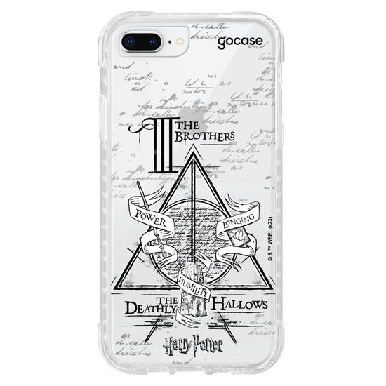 Capinha para celular  Harry Potter - Relíquias da Morte Art