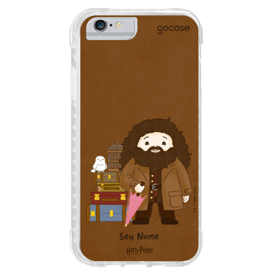 Capinha para celular  Harry Potter - Amigável Hagrid
