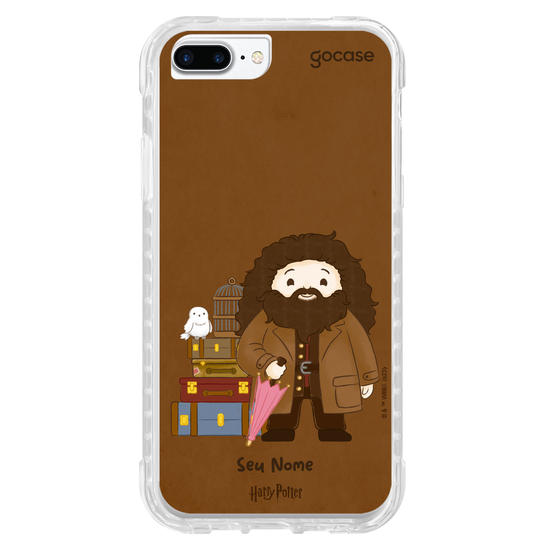 Capinha para celular  Harry Potter - Amigável Hagrid
