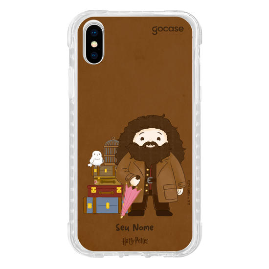 Capinha para celular  Harry Potter - Amigável Hagrid