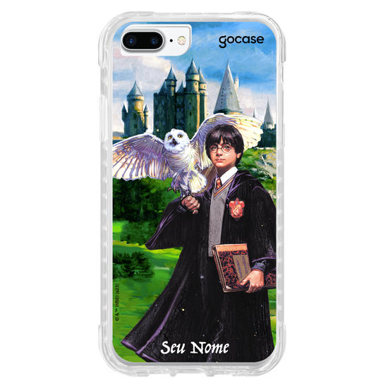Capinha para celular  Harry Potter - Harry e Edwirgens Pintura