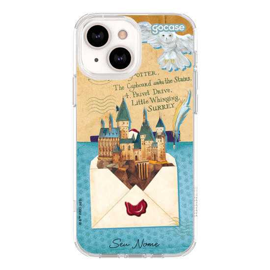 Capinha para celular Harry Potter - Convite para Hogwarts