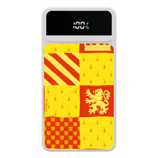 Carregador Portátil Turbo 10000mah - Harry Potter - Gryffindor Flags