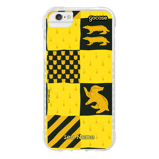 Capinha para celular  Harry Potter - Hufflepuff Flags