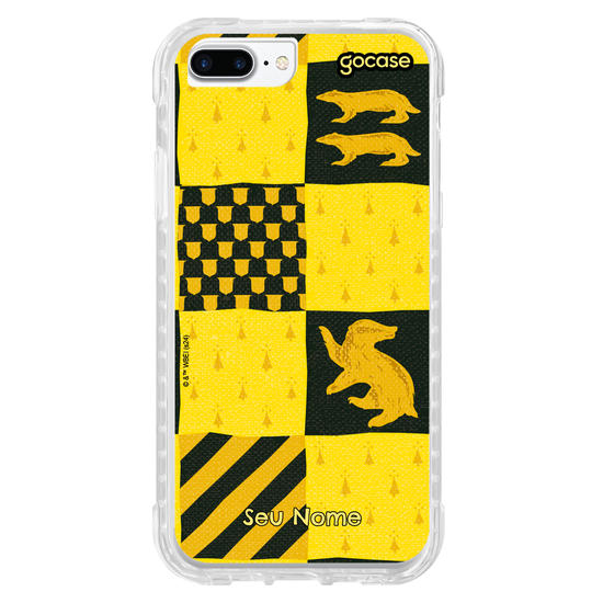 Capinha para celular  Harry Potter - Hufflepuff Flags