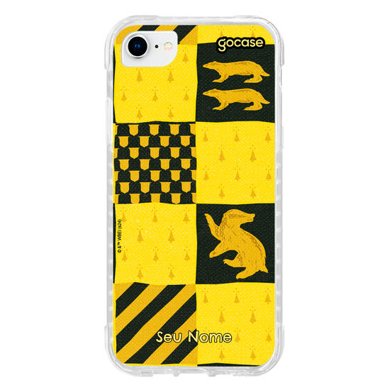 Capinha para celular  Harry Potter - Hufflepuff Flags