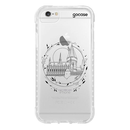 Capinha para celular  Harry Potter - Hogwarts Ramos de Folhas