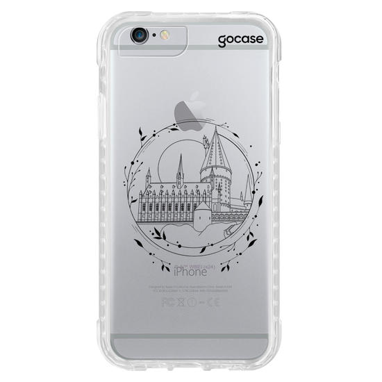 Capinha para celular  Harry Potter - Hogwarts Ramos de Folhas