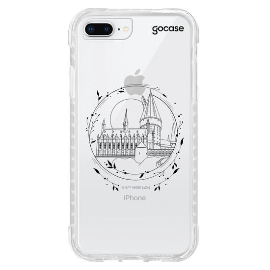Capinha para celular  Harry Potter - Hogwarts Ramos de Folhas