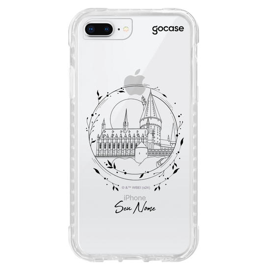 Capinha para celular  Harry Potter - Hogwarts Ramos de Folhas