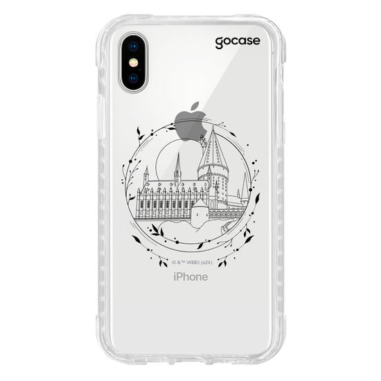 Capinha para celular  Harry Potter - Hogwarts Ramos de Folhas