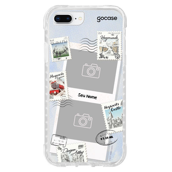 Capinha para celular Harry Potter - Selos de Hogwarts