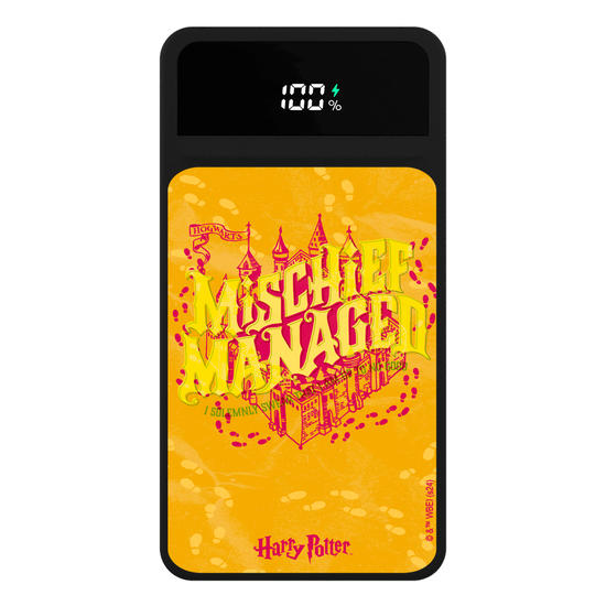 Carregador Portátil Turbo 10000mah Preto - Harry Potter - Mischief Managed