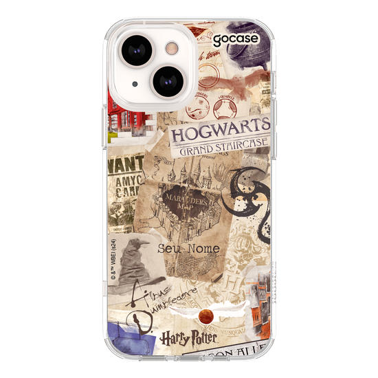 Capinha para celular Harry Potter - Colagem Mágica