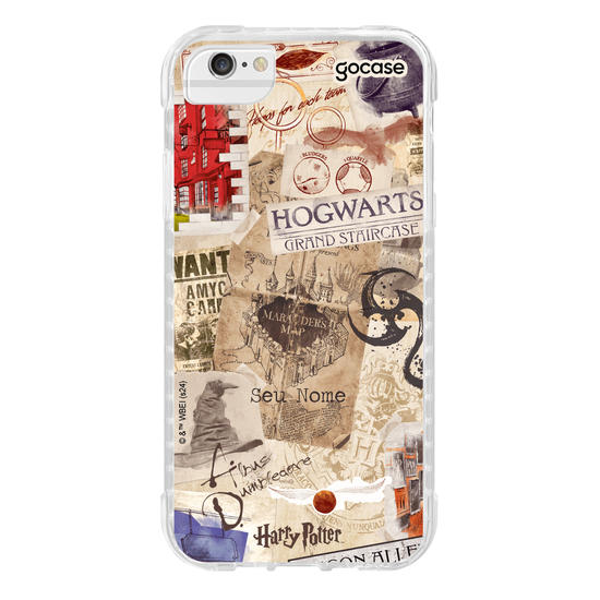 Capinha para celular Harry Potter - Colagem Mágica