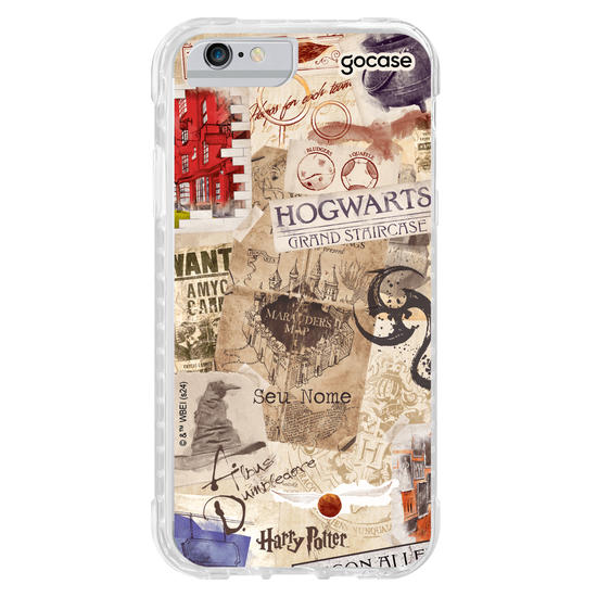 Capinha para celular Harry Potter - Colagem Mágica