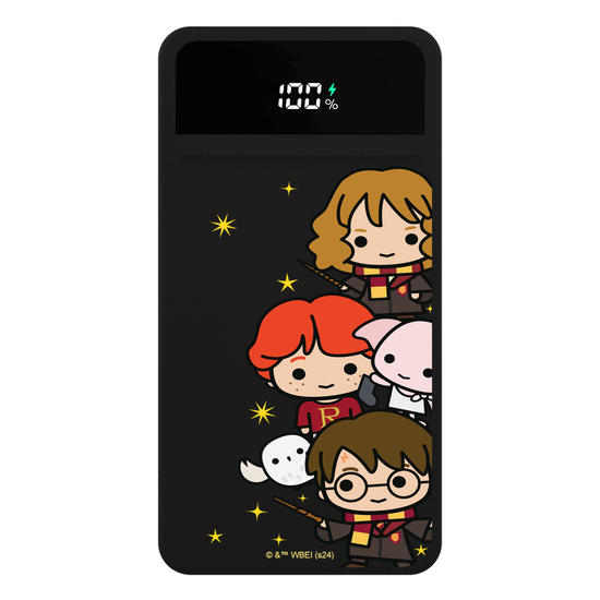 Carregador Portátil Turbo 10000mah Preto - Harry Potter - Cute Squad