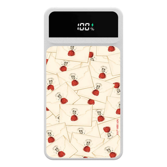 Carregador Portátil Turbo 10000mah - Harry Potter - Cartas para Hogwarts