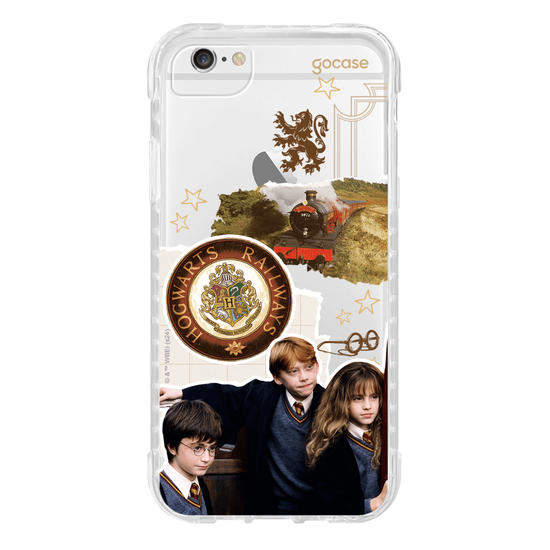 Capinha para celular  Harry Potter E A Pedra Filosofal -  Colagem