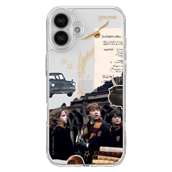  Harry Potter E A Câmara Secreta -  Colagem