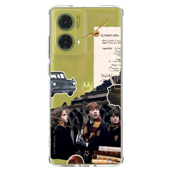  Harry Potter E A Câmara Secreta -  Colagem