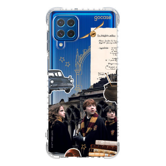  Harry Potter E A Câmara Secreta -  Colagem