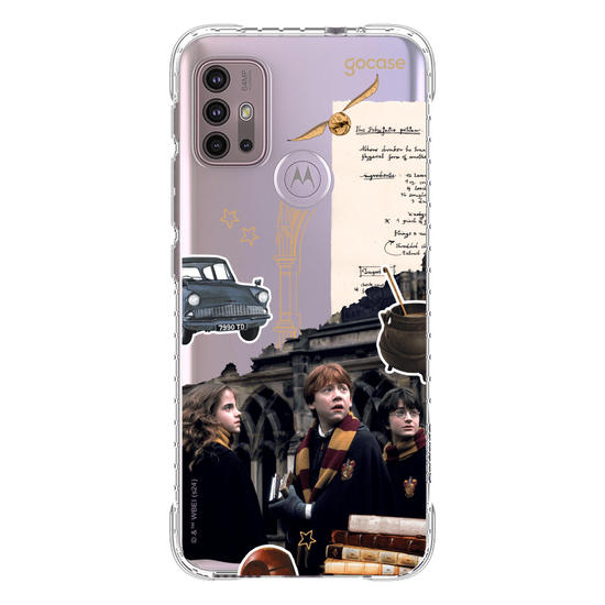  Harry Potter E A Câmara Secreta -  Colagem