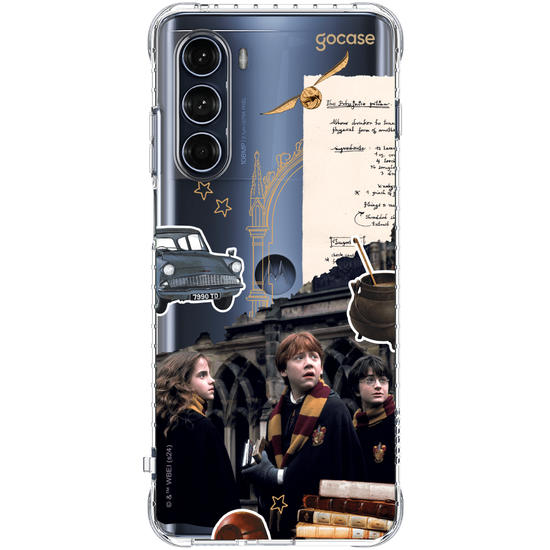  Harry Potter E A Câmara Secreta -  Colagem