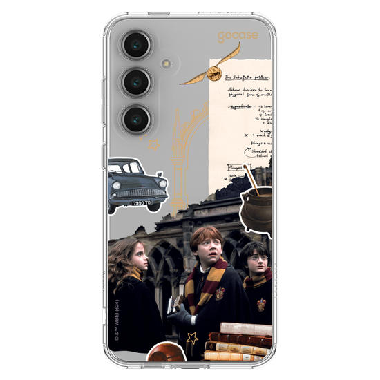  Harry Potter E A Câmara Secreta -  Colagem