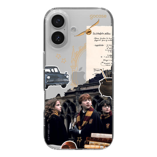  Harry Potter E A Câmara Secreta -  Colagem
