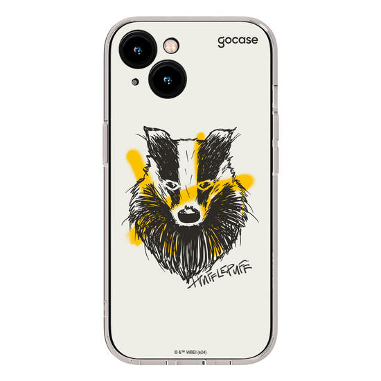 Capinha para celular  Harry Potter - Lufa-Lufa Grafitti