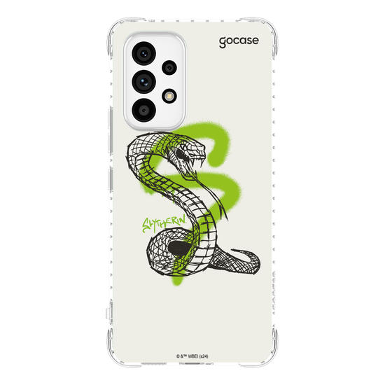 Capinha para celular  Harry Potter - Sonserina Grafitti