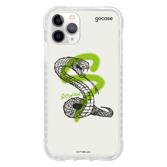 Capinha para celular  Harry Potter - Sonserina Grafitti
