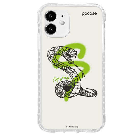 Capinha para celular  Harry Potter - Sonserina Grafitti
