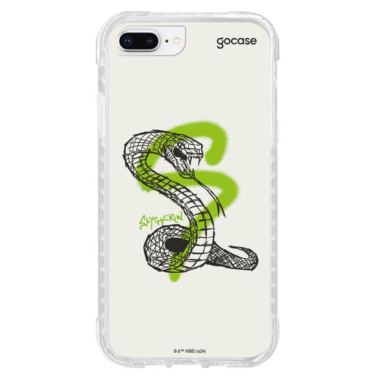 Capinha para celular  Harry Potter - Sonserina Grafitti