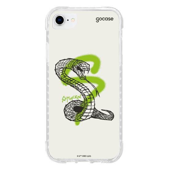 Capinha para celular  Harry Potter - Sonserina Grafitti