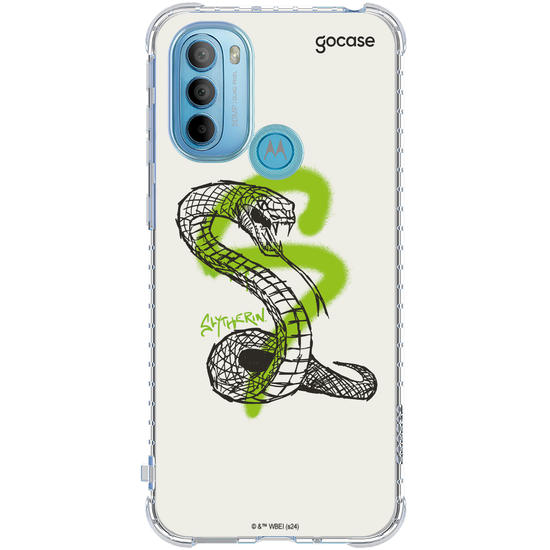 Capinha para celular  Harry Potter - Sonserina Grafitti