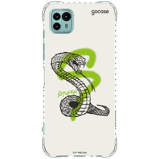 Capinha para celular  Harry Potter - Sonserina Grafitti