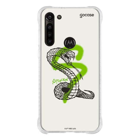 Capinha para celular  Harry Potter - Sonserina Grafitti