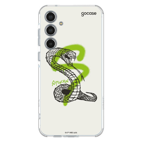 Capinha para celular  Harry Potter - Sonserina Grafitti