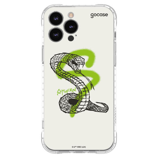 Capinha para celular  Harry Potter - Sonserina Grafitti