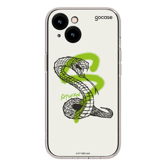 Capinha para celular  Harry Potter - Sonserina Grafitti