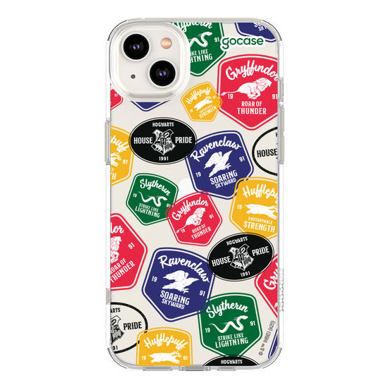 Capinha para celular  Harry Potter - Patches Casas