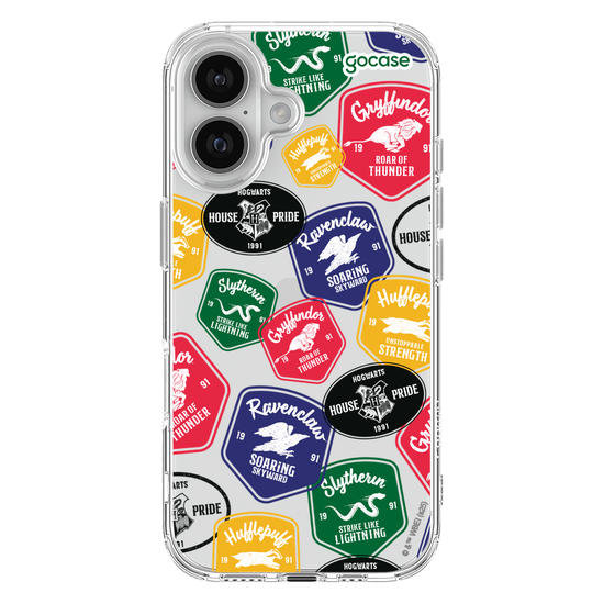 Capinha para celular  Harry Potter - Patches Casas