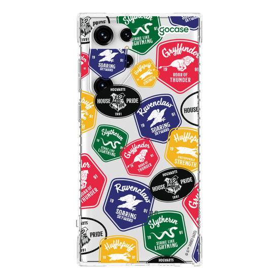 Capinha para celular  Harry Potter - Patches Casas
