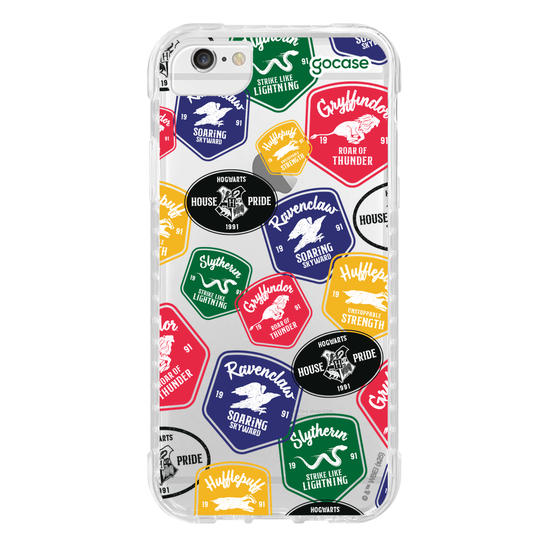 Capinha para celular  Harry Potter - Patches Casas