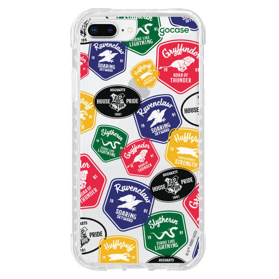Capinha para celular  Harry Potter - Patches Casas