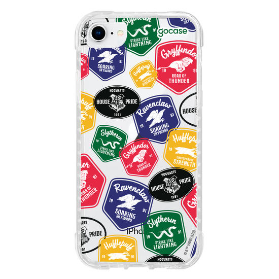 Capinha para celular  Harry Potter - Patches Casas