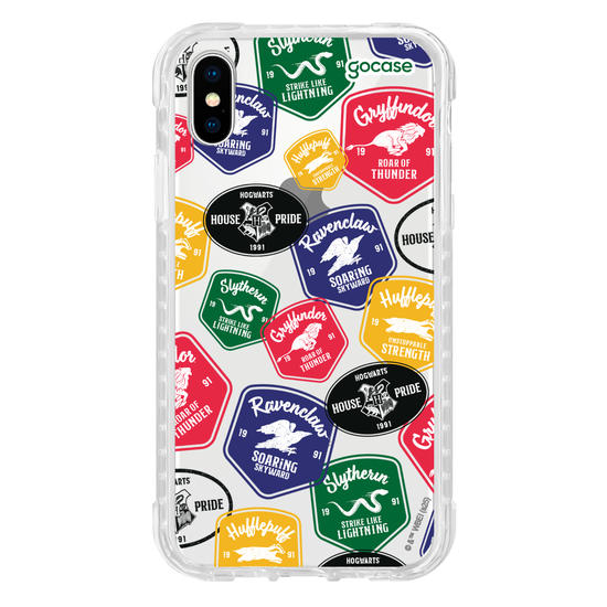 Capinha para celular  Harry Potter - Patches Casas