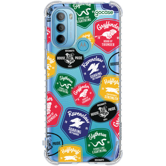 Capinha para celular  Harry Potter - Patches Casas